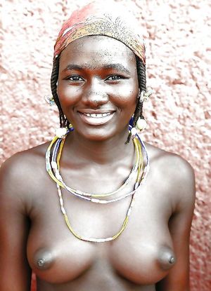 Natural african girls from some tribe,