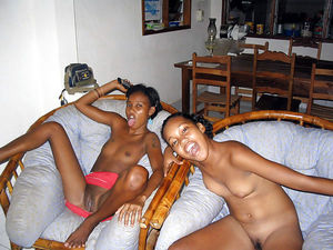 Perky ebony girlfriends, fully nude, you